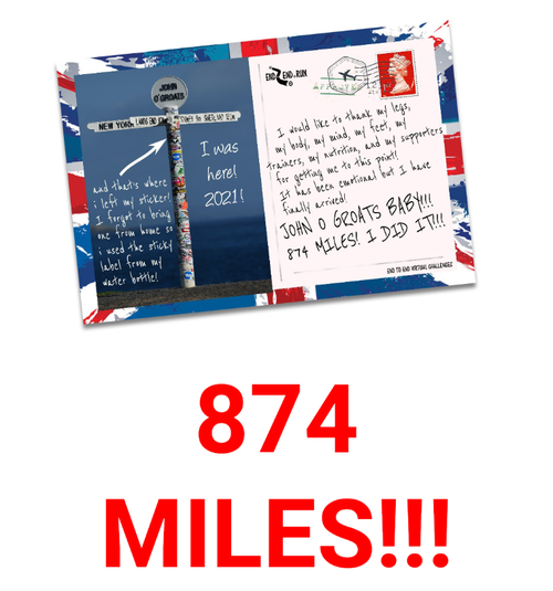 874 mile postcard