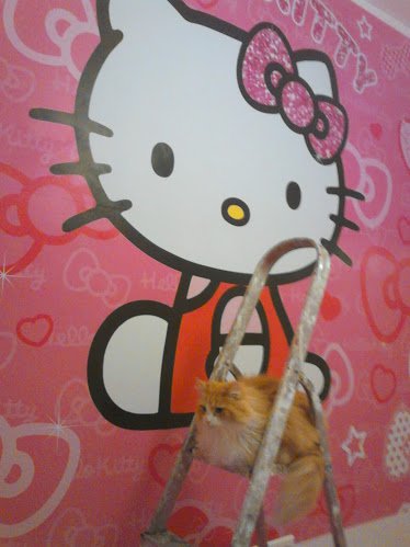 Massive Hello Kitty Wall Decoration